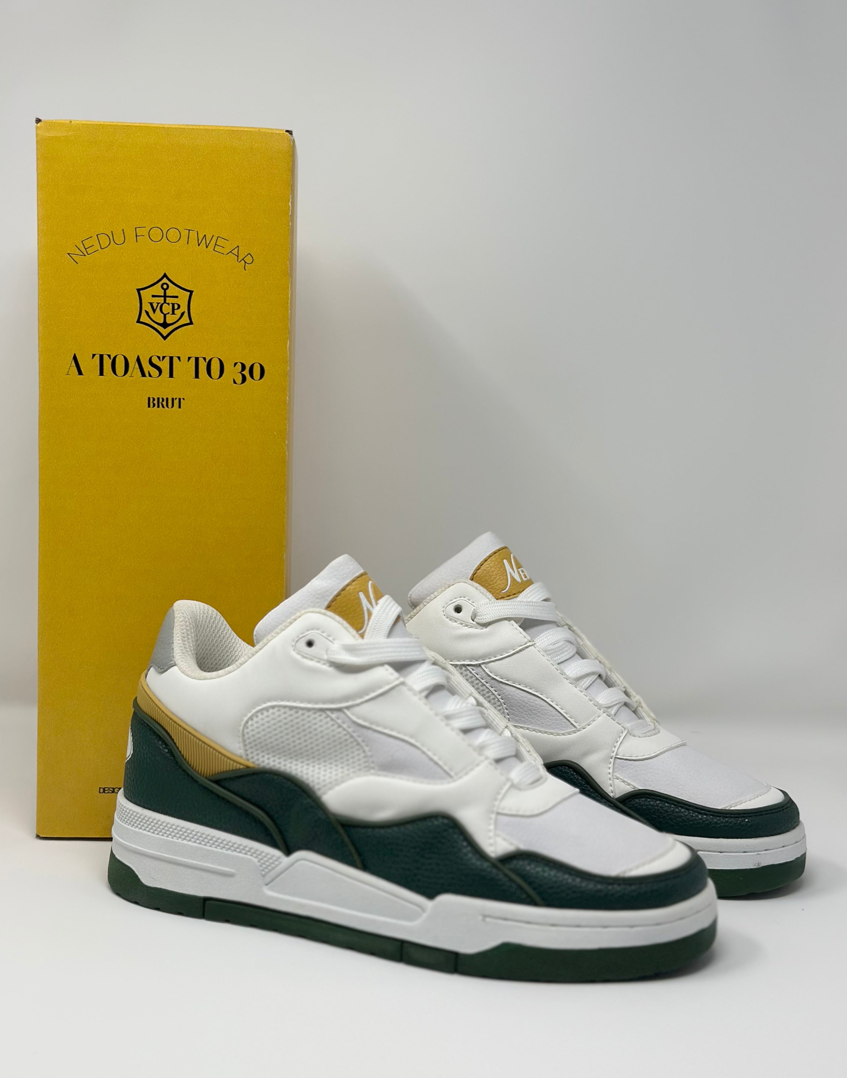 NEDU Track1 Sneaker - "Toast to 30"